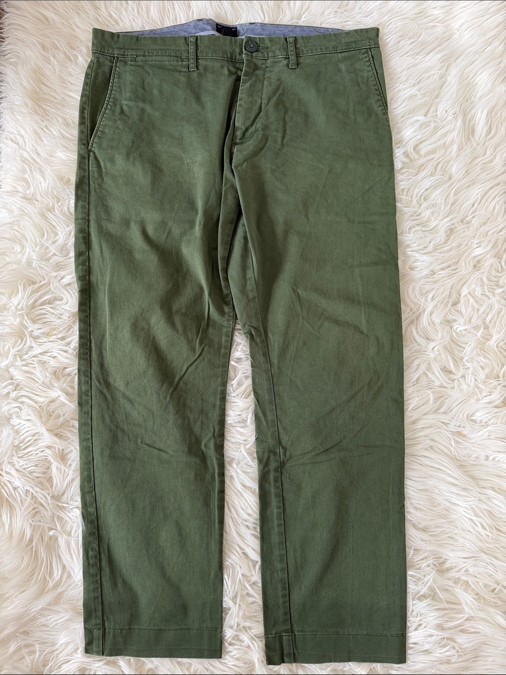 J. Crew Stretch Slim Men’s Jeans - Forest Green